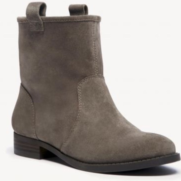 Sole Society Shoes - Natasha Slip-on Leather and Suede Western Bootie 5